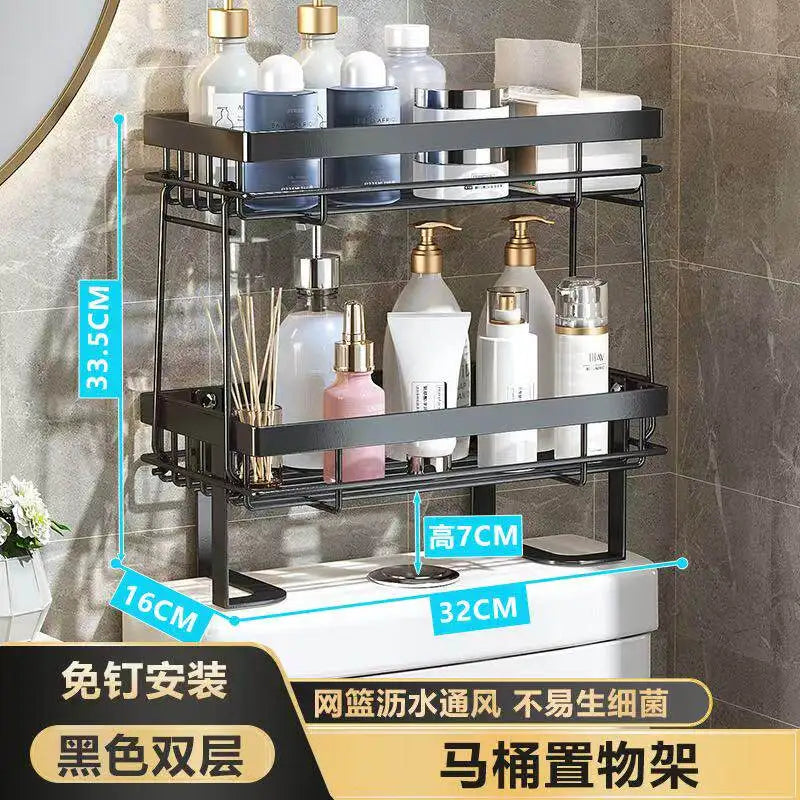 Bathroom Display Storage Shelves Skincare Corner Toothbrush Trinket Storage Shelves Decoration Towel Estante Room Stuff