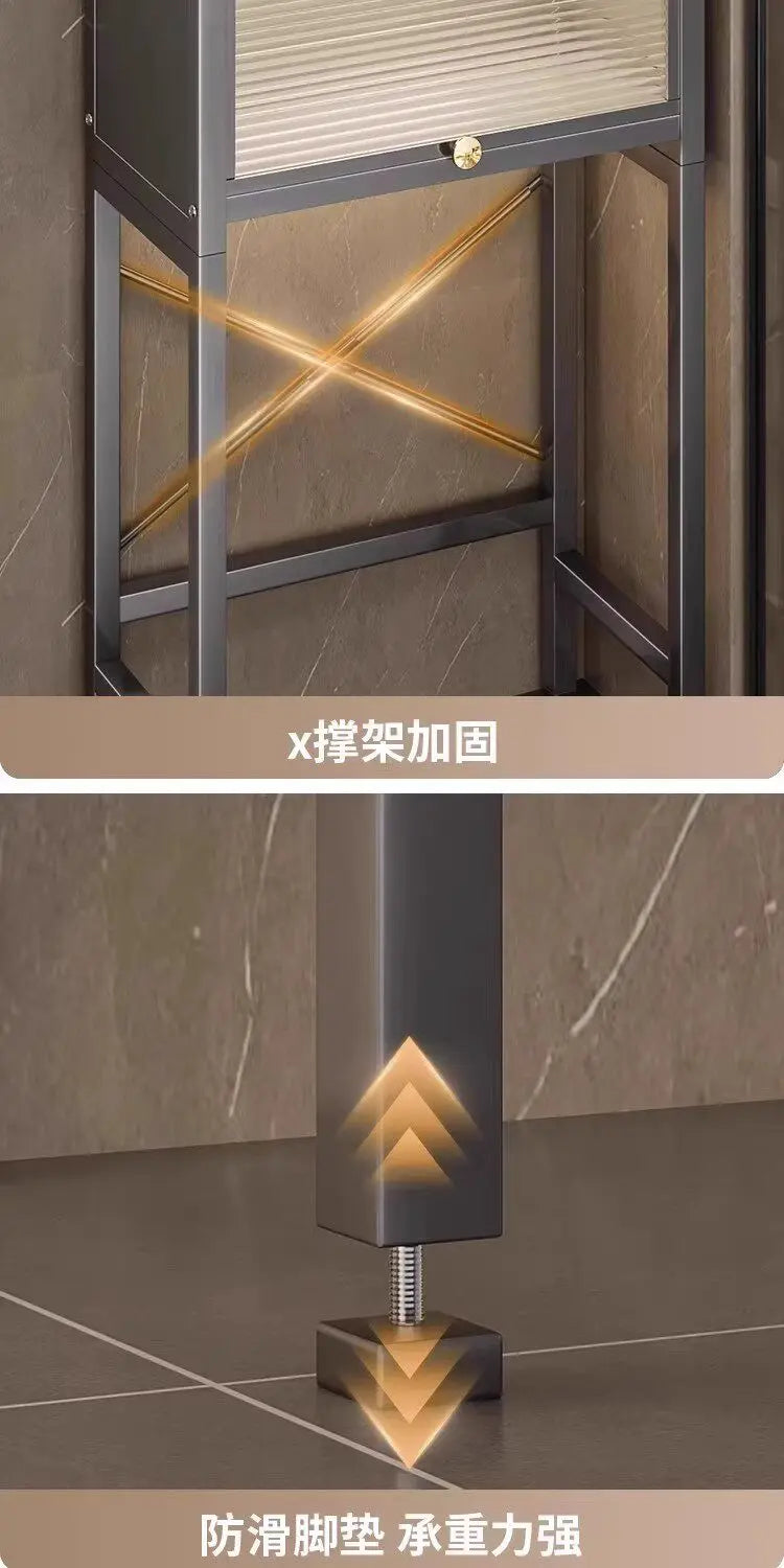 Bathroom Display Storage Shelves Skincare Corner Toothbrush Trinket Storage Shelves Decoration Towel Estante Room Stuff