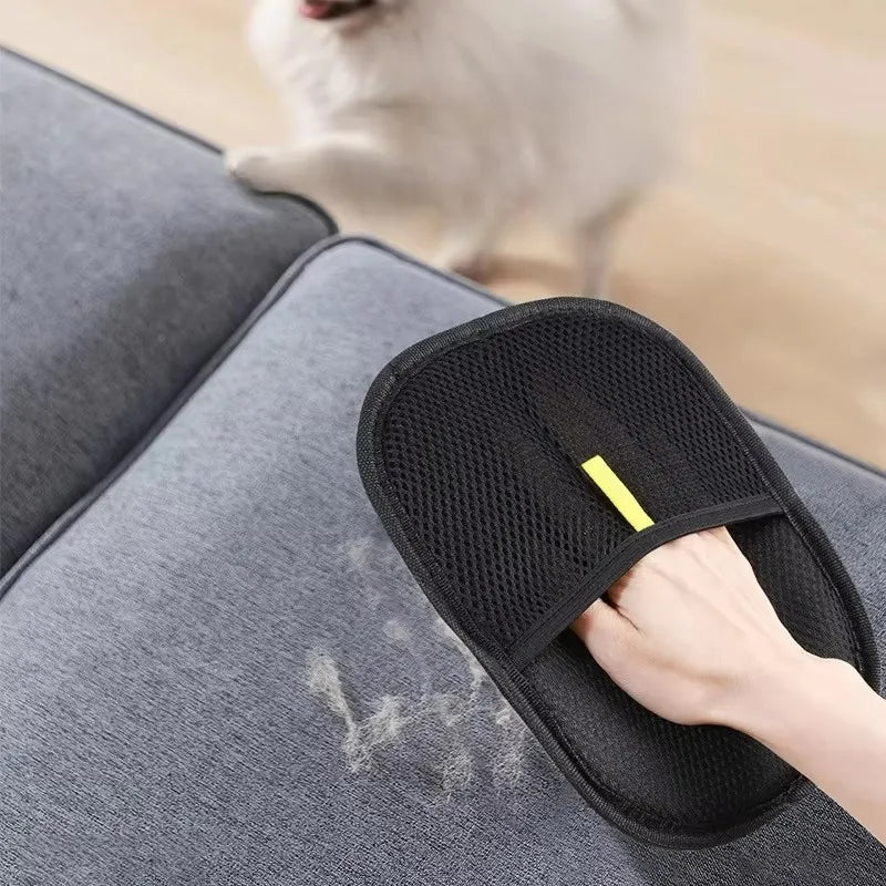 Pet Hair Remover Portable Washable Clothes Hair Dehairing Gloves Pet Cat Dog Hair Removal Cleaning Products Pet Accessories