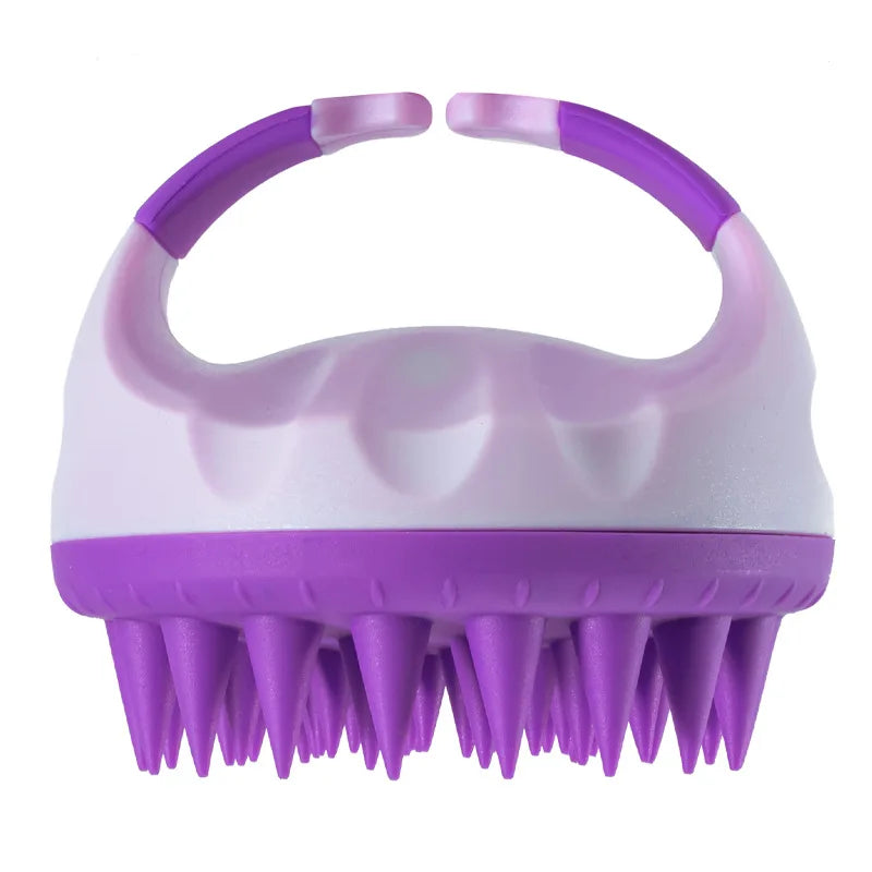 WANMEI Scalp Scrubber, Shampoo, Brush, Massager, Clean Scalp, Comb, Handle, Shampoo Brush, Scalp Exfoliating Brush, Massage Comb