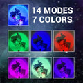 Sunset Projection Lamp Home Decoration Atmosphere Lamp Multi-angle Rotatable Suitable Neon Lights For Home Living Room Bedroom