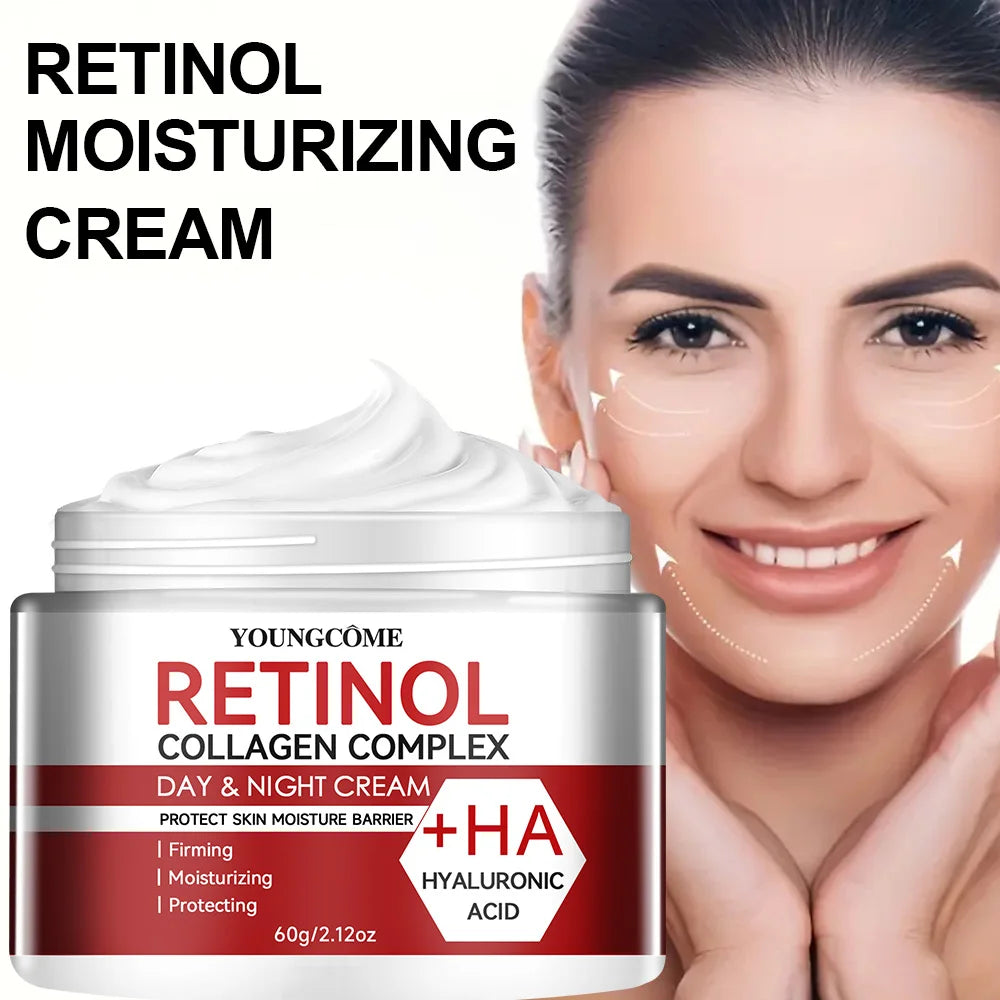 Retinol Lifting Firming Cream Collagen Wrinkle Remover Face Cream For Moisturizer Whitening Brighten Skin Products