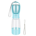 4 In 1 Dog Travel Water Bottle Portable Pet Water Food Cup with 400ml Water 150g Food Storage Design Pet Supplies for Outdoor