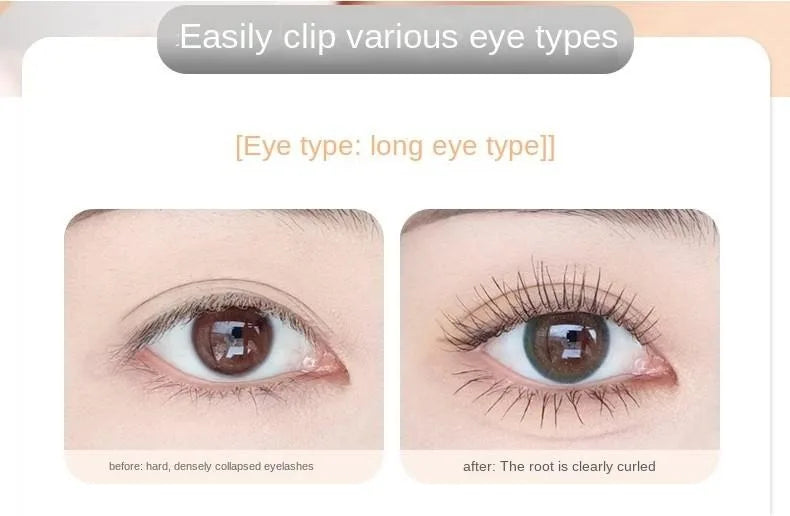 Beginner Makeup Tool Eyelash Curler Waterproof Natural False Eyelash Curler