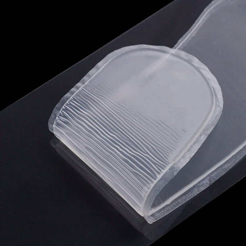 【Ja】Silicone Neck Lift Tape, Reusable Anti-Wrinkle & Anti-Aging Care, Transparent Invisible Skin Tightening Patch