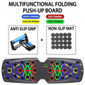 Men's Portable Multi-Functional Push-Up Board Bodybuilding Fitness Training Equipment Girls' Home Foldable Fat-Burning Equipment