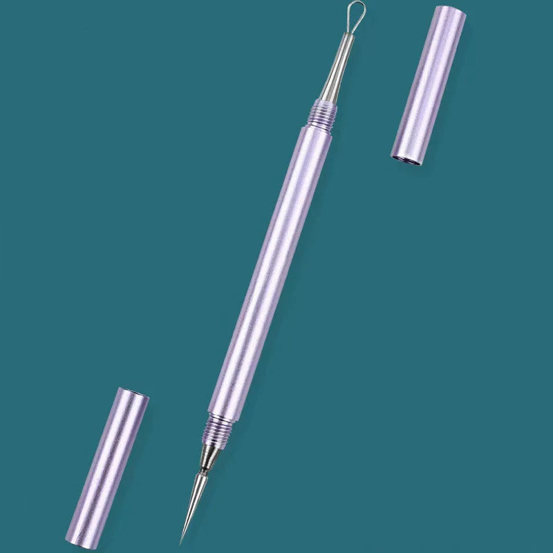 Blackhead Remover Acne Tool Stainless Steel Pore CLeaner Needles Fine Tips Effortlessly Remove Blackhead Face Deep Cleaning Tool