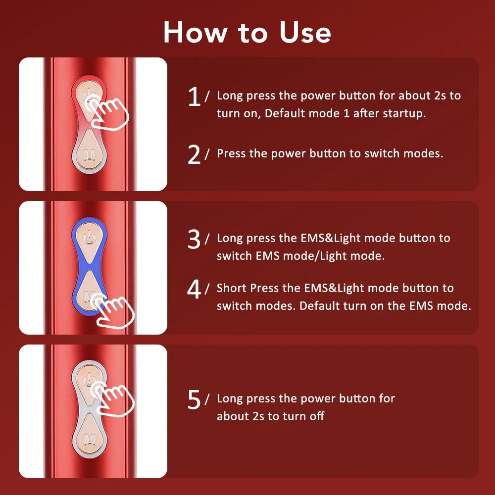 Electric Scalp Massager Comb 660nm Red Light for Hair Growth Nourishing Anti-Loss Brush Featuring Kneading Function Hair Care