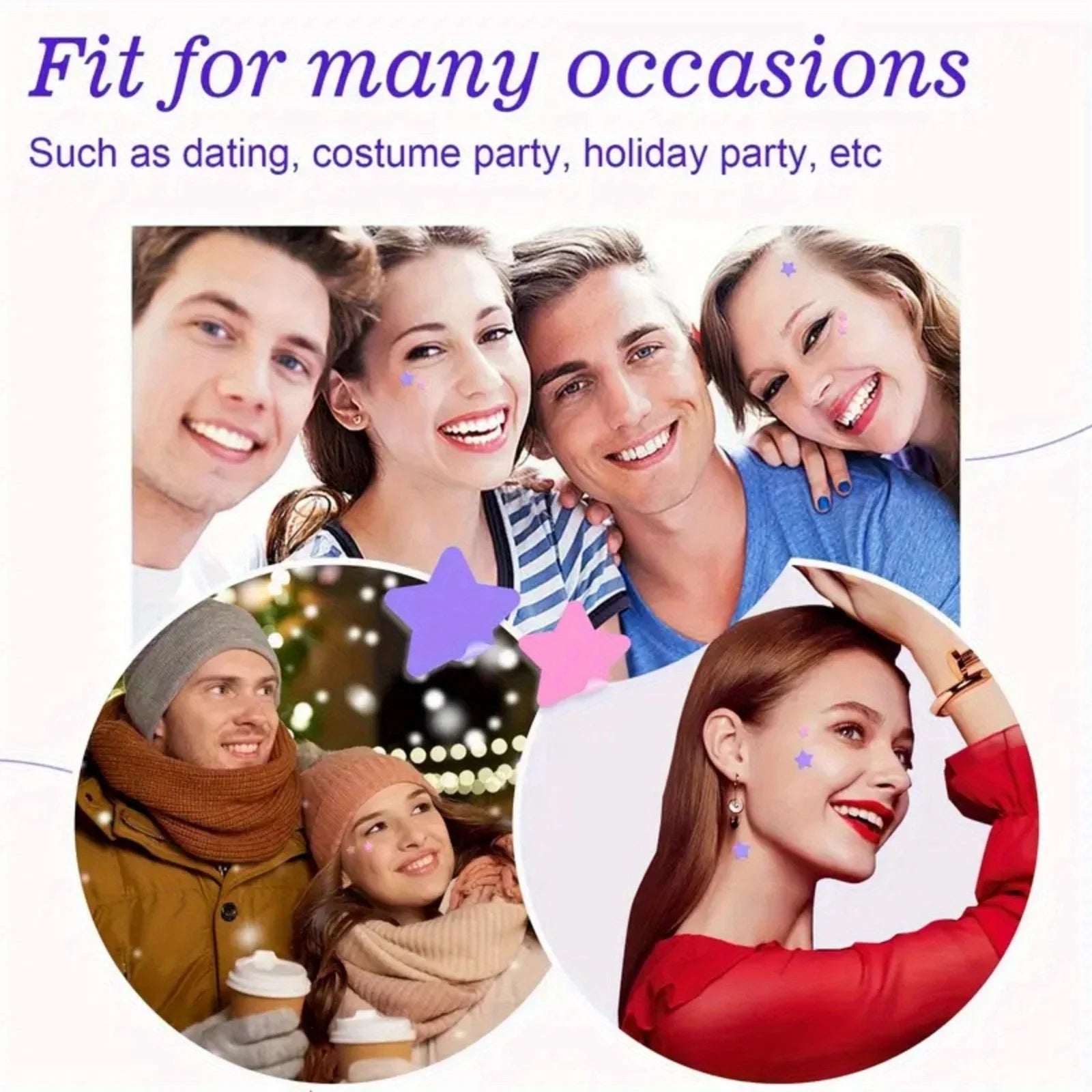 432pcs Acne Patches, Suitable for All Skin Types, 2 Sizes, No Preservatives and Alcohol, Daily Facial Skincare Accessorie