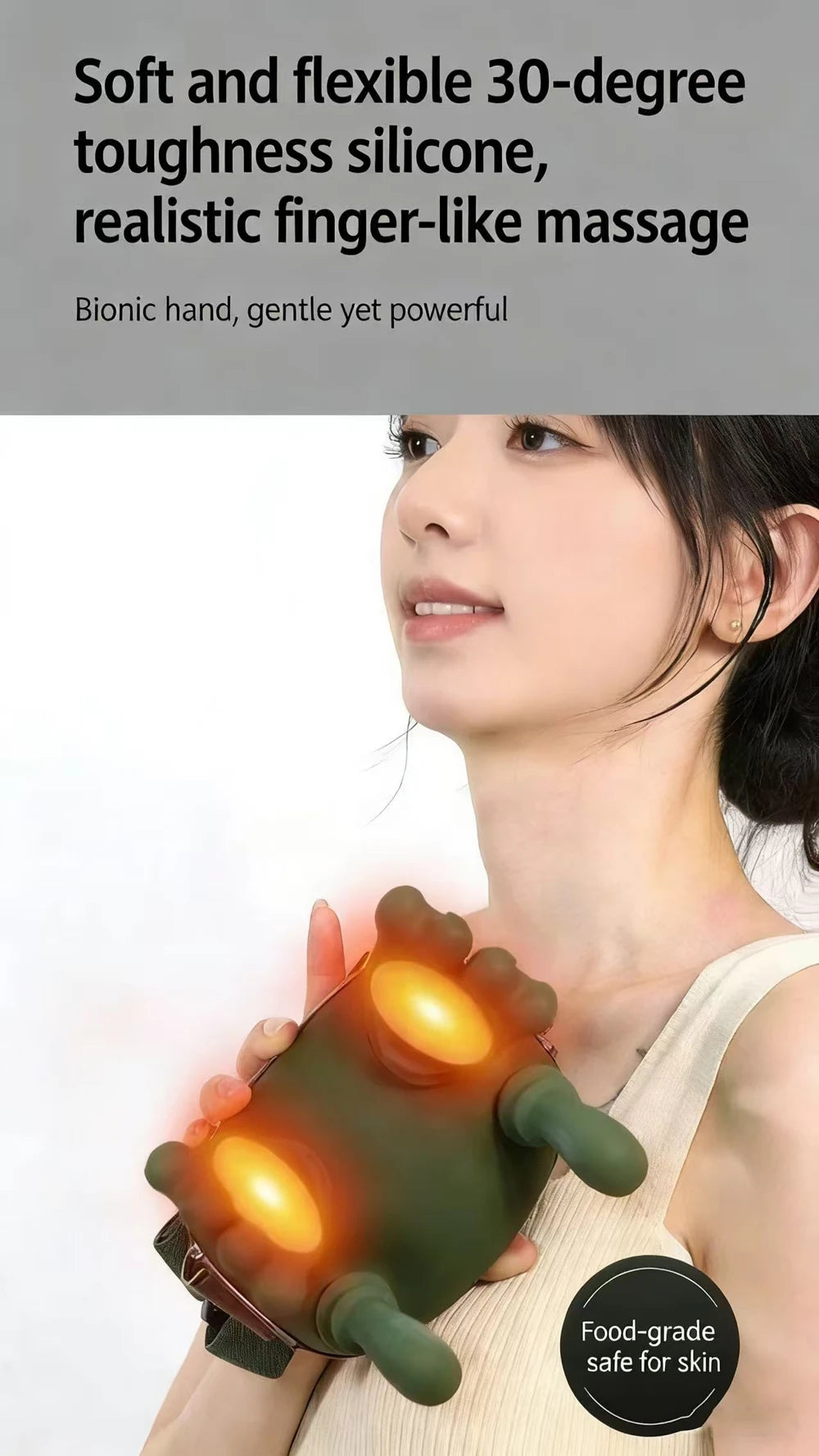 In-Stock Shoulder And Neck Massager, Cervical Massager For Home Use, Portable Trapezius Neck Massager