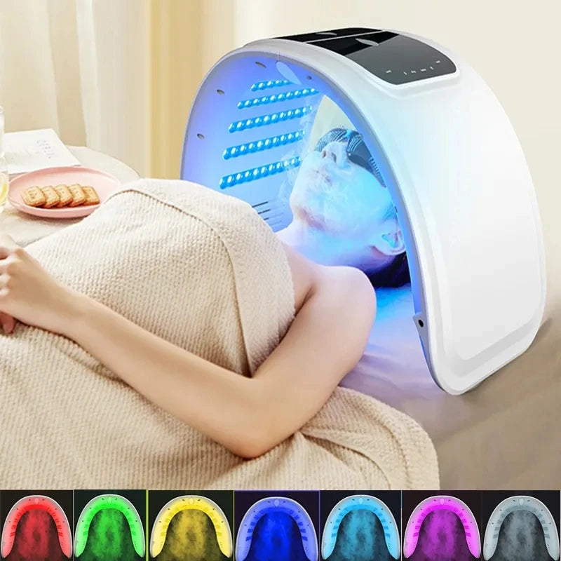 7 Colors LED Mask PDT LED Mask Light Therapy Skin Care Tools Beauty Health Facial Masks Red Light Therapy Wrinkle Remove Lamp