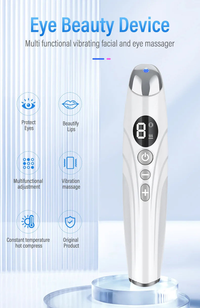 Electric Eye Massager Vibrating Eye Cream Essence Introducer Constant Eye Massager Face Eye Care Pen