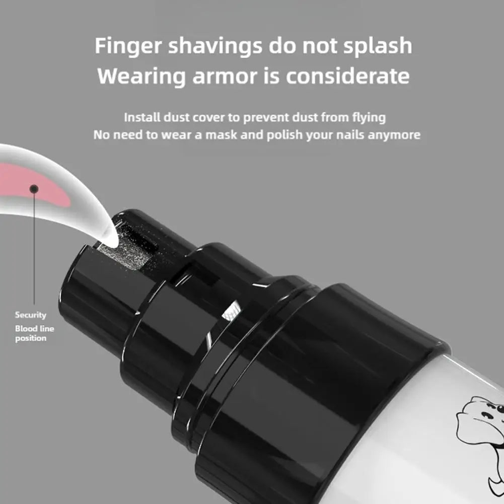 Painless Electric Dog Nail Grinder for Small Large Dog Cat Nail Clippers Pet Paws Nail Grooming USB Charging Trimmer Pet Supplie