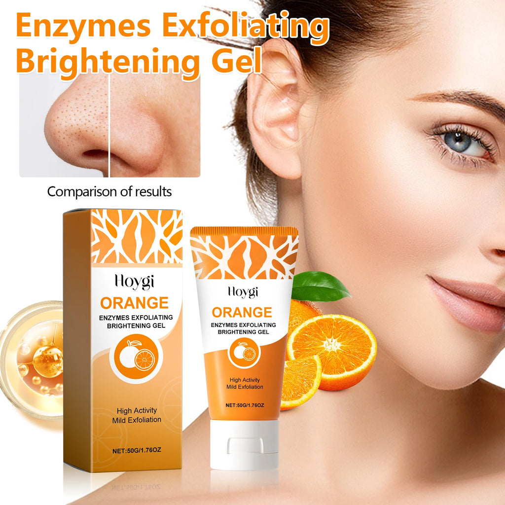 Blackhead Remover Gel Exfoliating Cleansing Gel Deep Pore Cleanser Remove Dead Skin Oil Control Shrink Pores Facial Skin Care