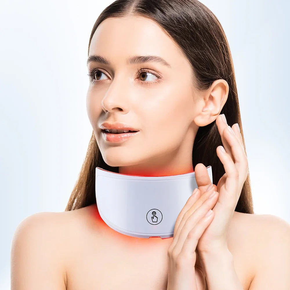 Neck Anti-aging Mask Skin Tightening Lifting Neck Beauty Device Brighten Skin Rejuvenation Improve Neck Muslc Sagging