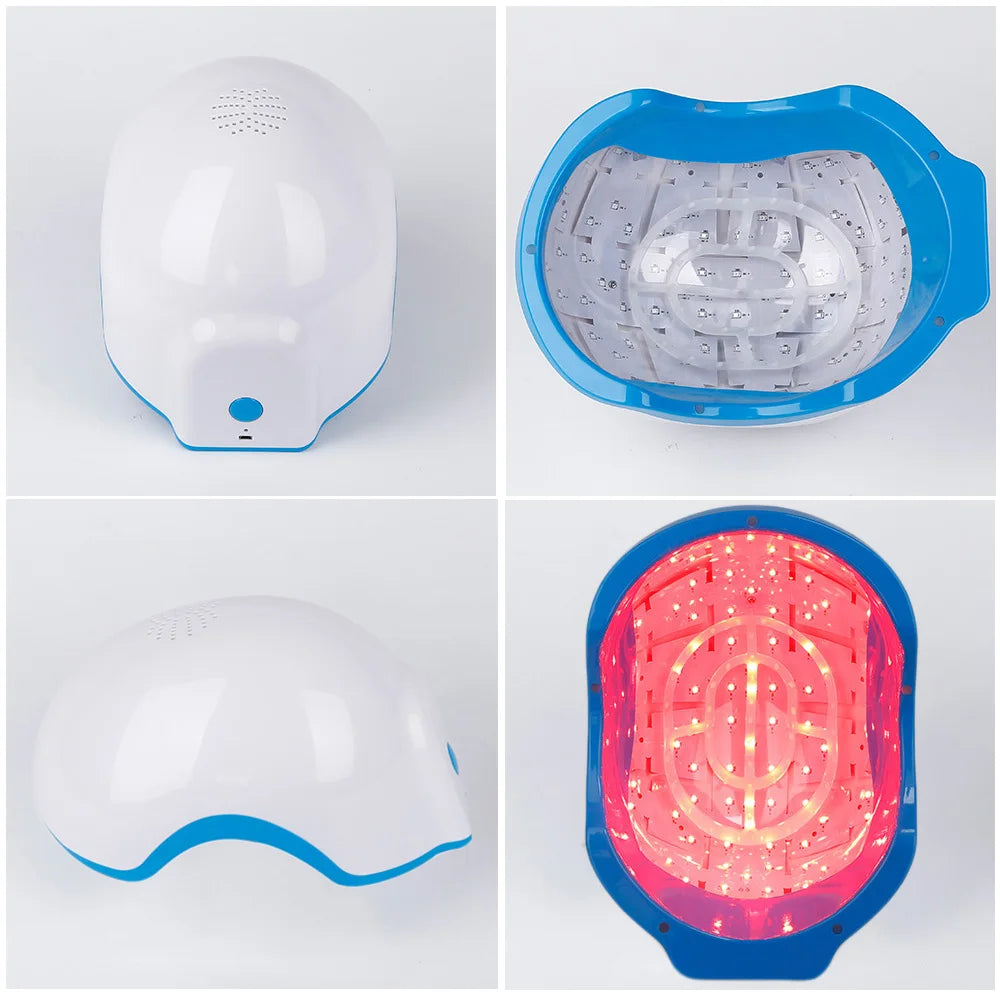 Laser Hair Regrowth Helmet Men Hair Growth Cap Hair Loss Laser Treatment Anti Hair Loss Scalp Care Device