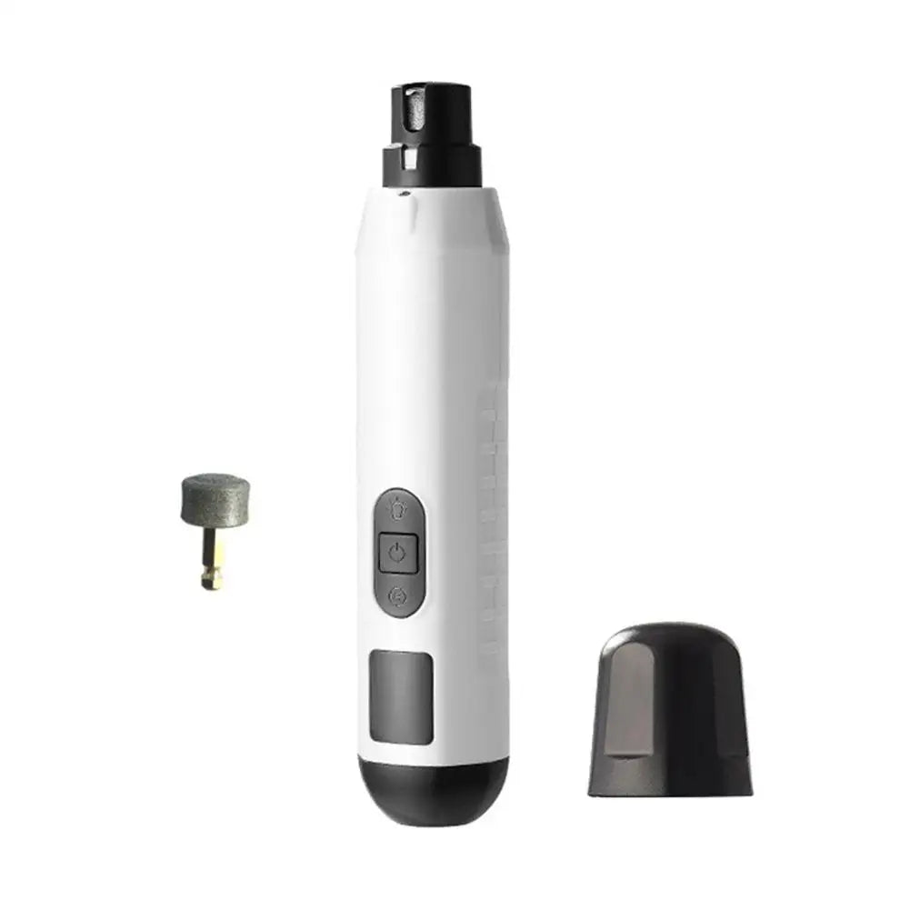 Electric Pet Nail Grinder 5 Speed, Low Noise, Rechargeable For Dogs & Cats, Professional Pet Nail Trimmer Grooming Tool