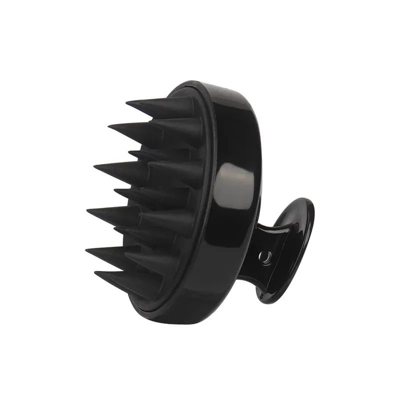 Scalp Scrubber Shampoo Brush Massager Clean Scalp Comb With Handle Hair Washing Brush Scalp Exfoliator Brush Head Scrubber Tools