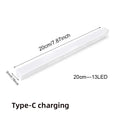 Motion Sensor Lamp Night Light Wireless LED USB Type C Rechargeable Lamp for Kitchen Cabinet Bedroom Wardrobe Staircase Lighting
