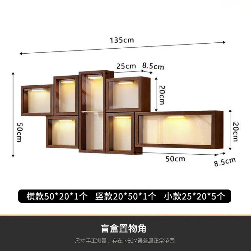 Floating Wall Shelves Storage Display Bedroom Display Shelf Decoration Trinket Prateleira Para Quarto Household Items