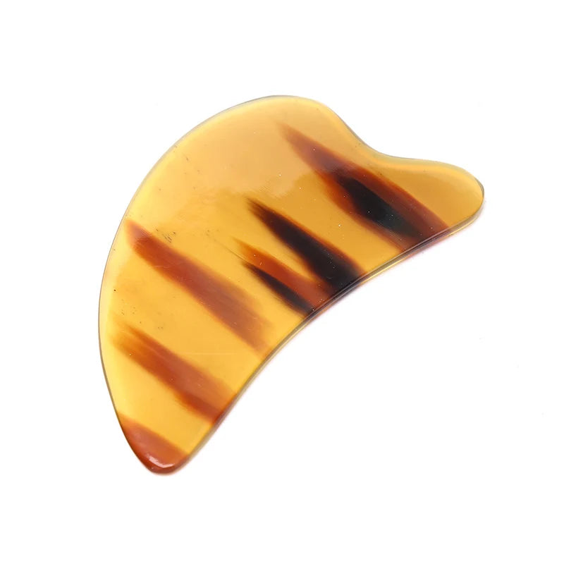 Natural Ox Horn Gua Sha Board Gouache Scraper Face Massager Facial Lift Scraping