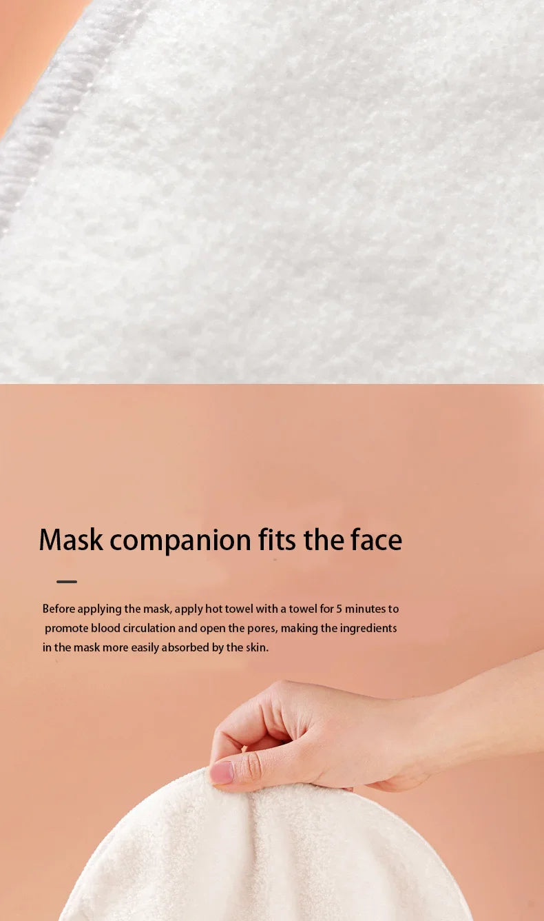 Hot Towel Mask Facial Wrap Reusable Facial Steamer for Hot and Cold Skin Care Moisturizing Facial Steamer 2 Styles Wholesale New