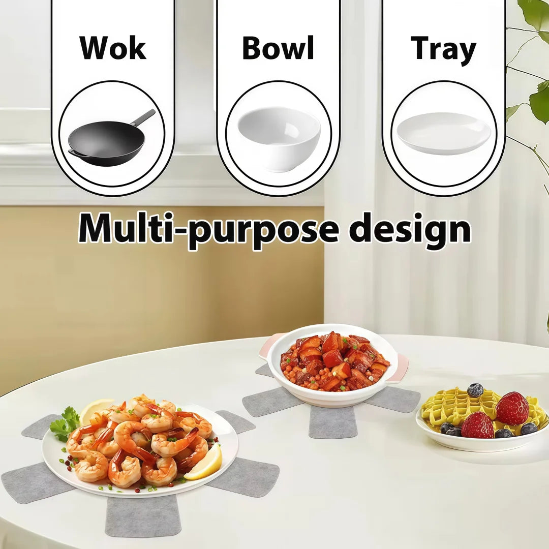 Pot and Pan Protectors Dividers Pads Stacking Pan Protectors Pan Separators Pads for Protecting Separating Pots and Pans