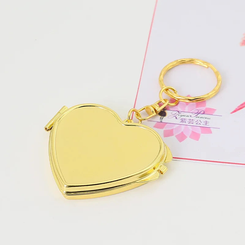 Round Mini Makeup Mirror Dustproof Small Makeup Mirror Gift For Birthday
