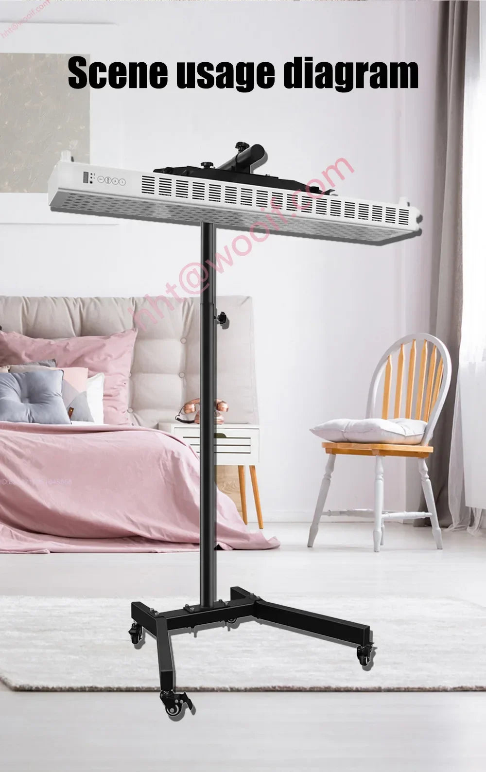 Adjustable  MS300 Stand Infrared Light Therapy Wrap Machine Convenient and Practical Stand Pdt Led Red Light Therapy