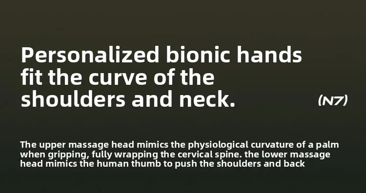 N7 Master Hand Shoulder Neck Massager Cervical Massager Trapezius Neck Massager