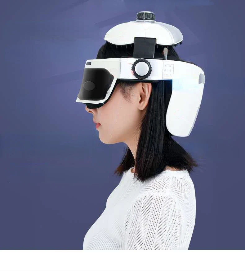 Electric Scalp Massager Head Massager Functional Massager Home Brain Massage Helmet Eye Head Massager New Generation