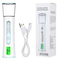 Ultrasonic Nano Mist Sprayer Cooler Face Steamer Moisturizer Steamer Humidifier Facial Mister Nebulizer Cooler Skin Care Tool
