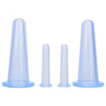 Silicone Vacuum Cupping Massage Jars Anti Cellulite Massage Facial Suction Cups Face Neck Lift Skin Scraping Guasha Anti Wrinkle