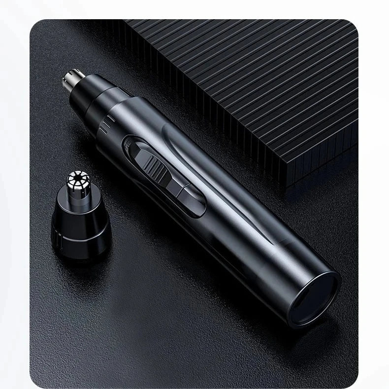 Black Electric Nose Hair Trimmer Ear and Nose Hair Trimmer Professional Painless Nose Hair Trimmer For Men And Women