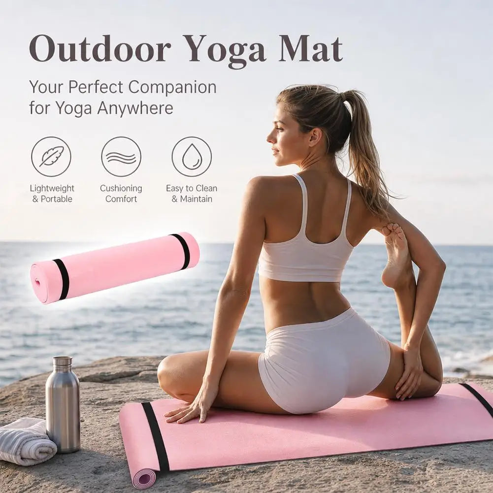 Yoga Mat Nonslip Exercise Fitness Pilates Mat Exercise Body Building Blanket For Exercise Yoga And Pilates Gymnastics Mat