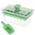 Ice Trays  Freezer with Lid & Bin Ice Cube Tray Making 68 Pcs Ice Cubes, Easy Press To Release Ice Reusable Freezer Ice  Tool