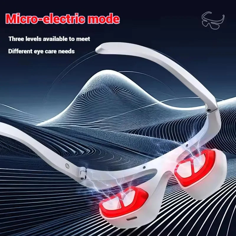 3D Eye Massager Anti-Aging Eye Massager Eyes Fatigue Relief Relaxation Relieve Dark Circles EMS Eye Care Massage Eye Bag Removal