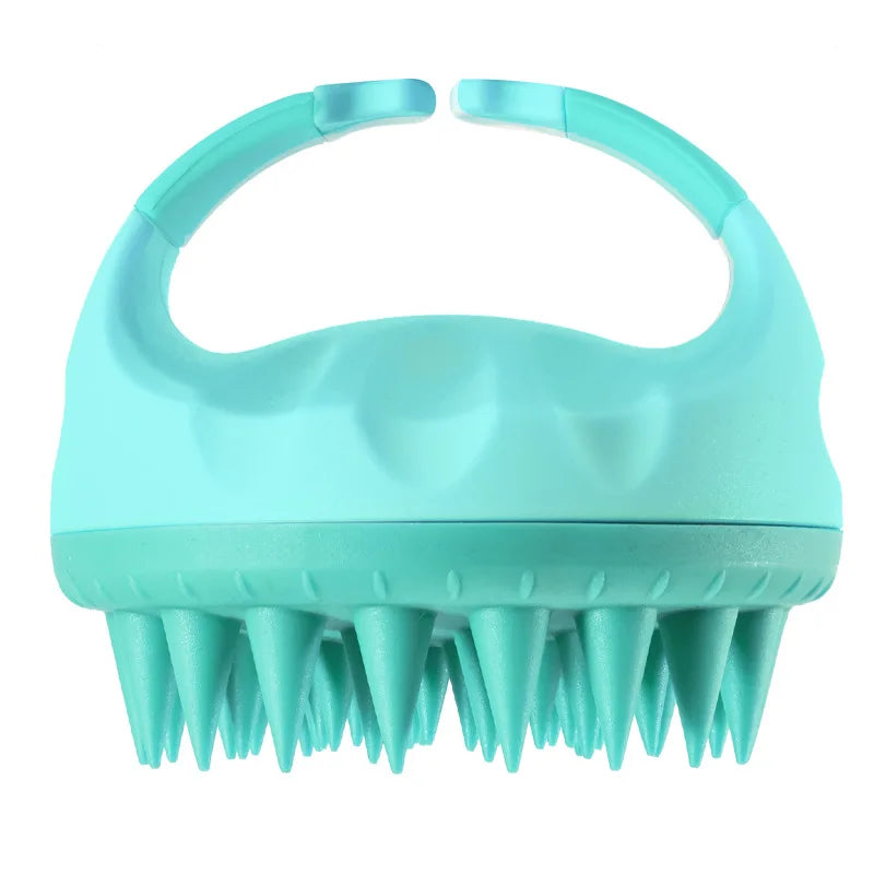 WANMEI Scalp Scrubber, Shampoo, Brush, Massager, Clean Scalp, Comb, Handle, Shampoo Brush, Scalp Exfoliating Brush, Massage Comb