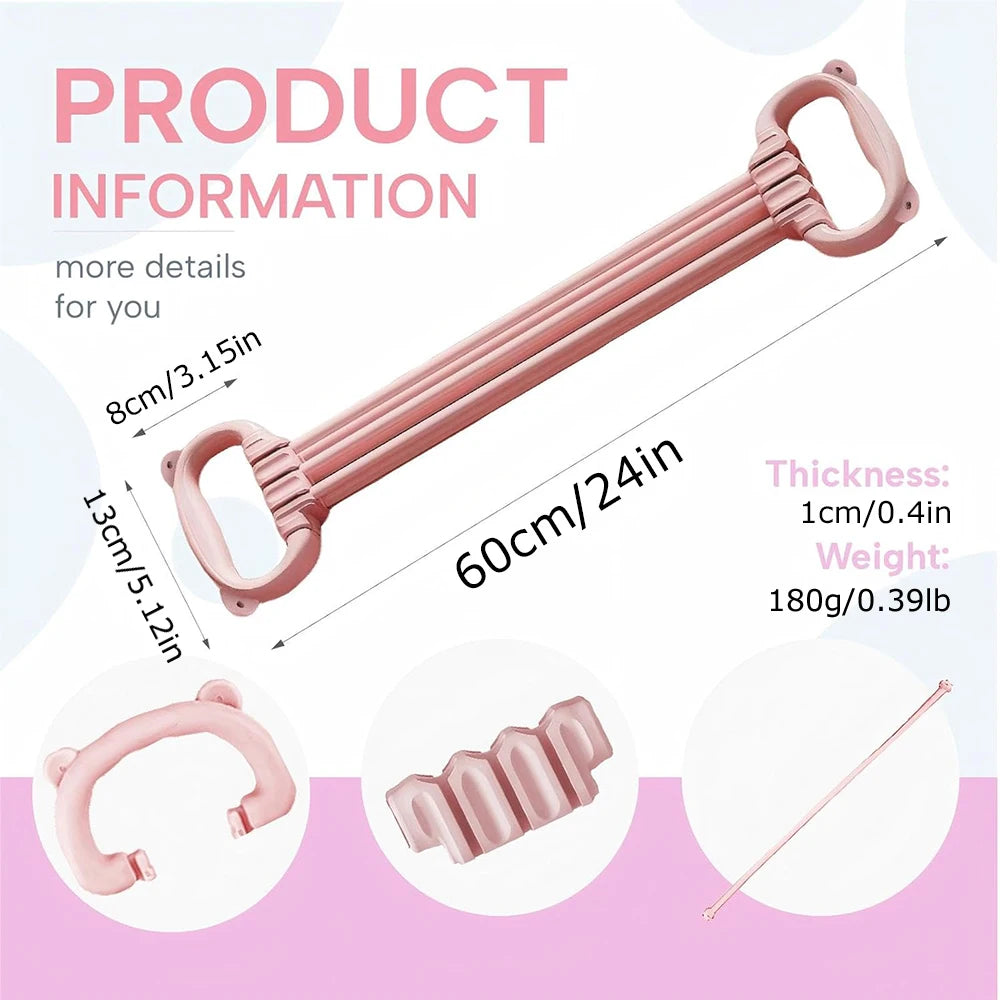 Stretch Strap Yoga 6 Ropes Adjusted Tensioner Yoga Tool Open Back Practice Shoulder Yoga Stretching Belt Elastic Stretch Band