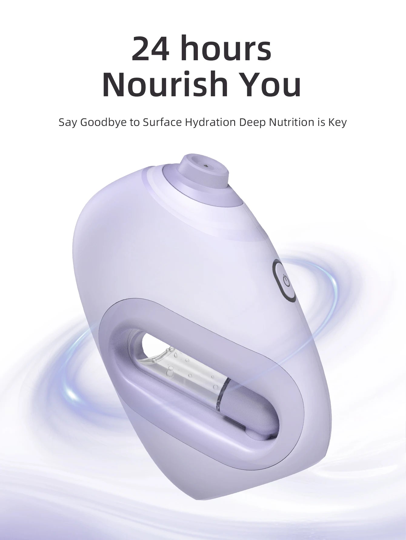 Nano Facial Sprayer Water Steamer Oxygen Injection Moisturizing Machine Handheld Spray Face Steamer Mist Skin Care Beauty