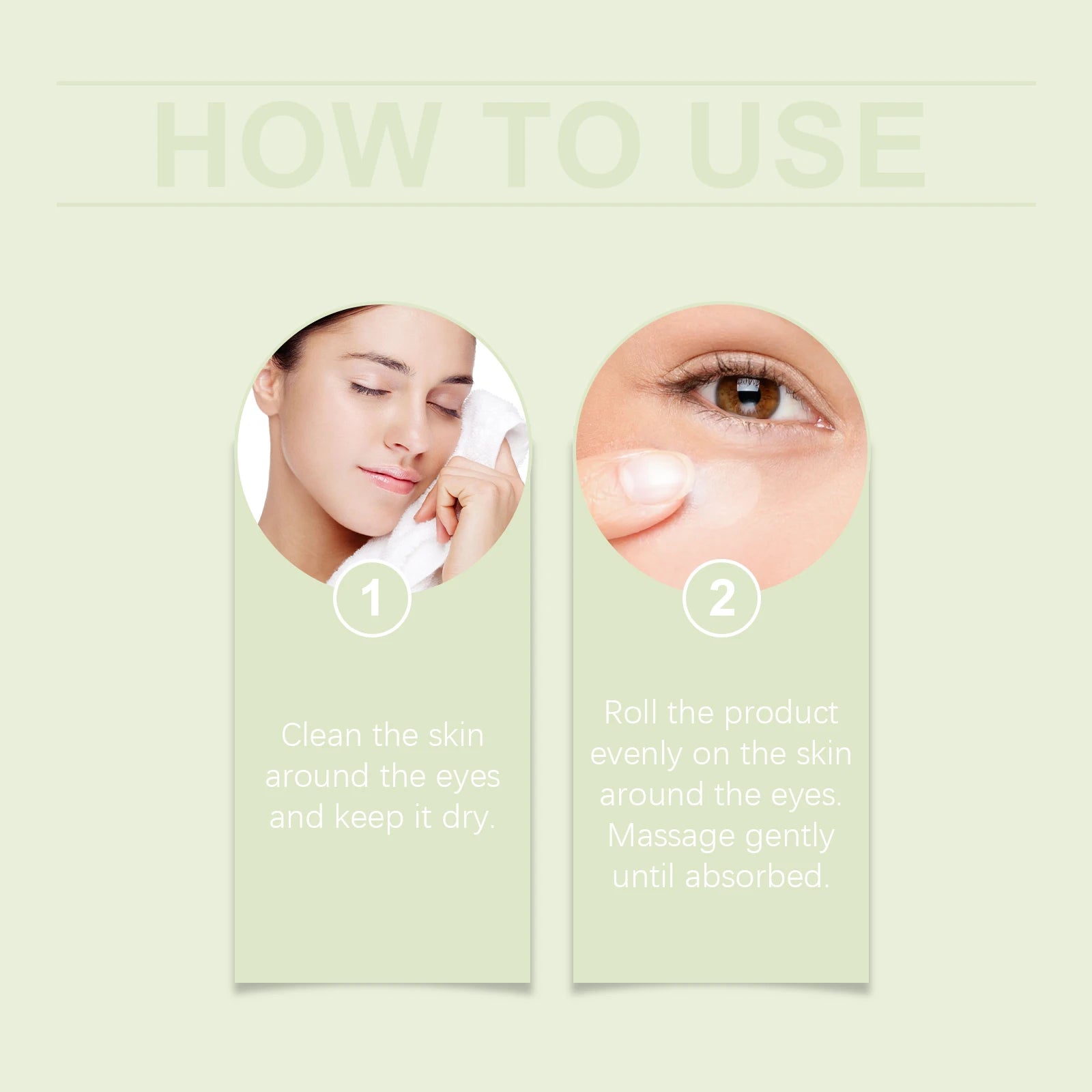 Collagen Eye Serum Lightening Dark Circles Remover Eye Bags Reduce Fine Lines Tightening Lifting Moisturizing Under Eye Roller