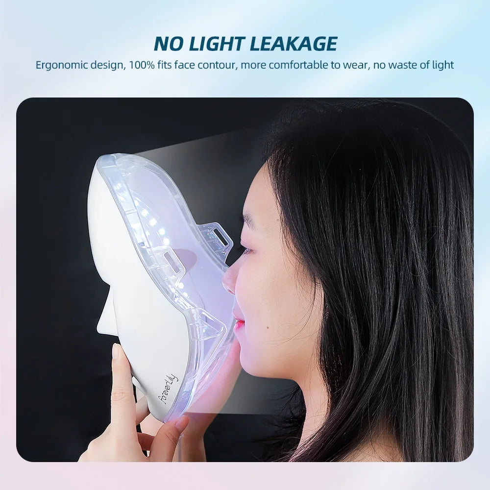 7 Colors LED Face Mask Facial LED Mask Skin Care Facial Spa Home Use Beauty Machine