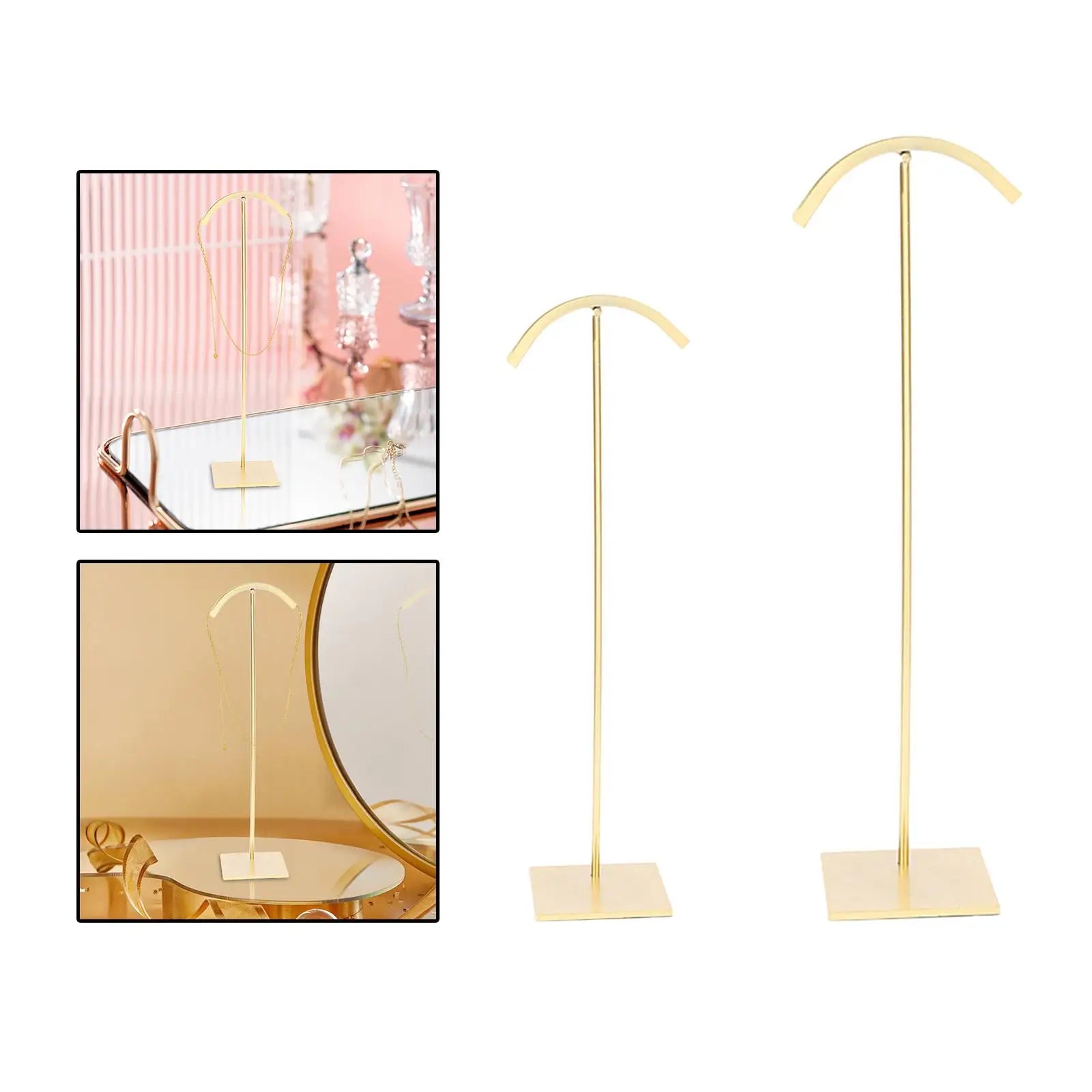 Jewelry Organizer Necklace Stand Watch Holder Decoration Bracelet Bangle Rack for Engagement Dressing Table Bathroom Store Home