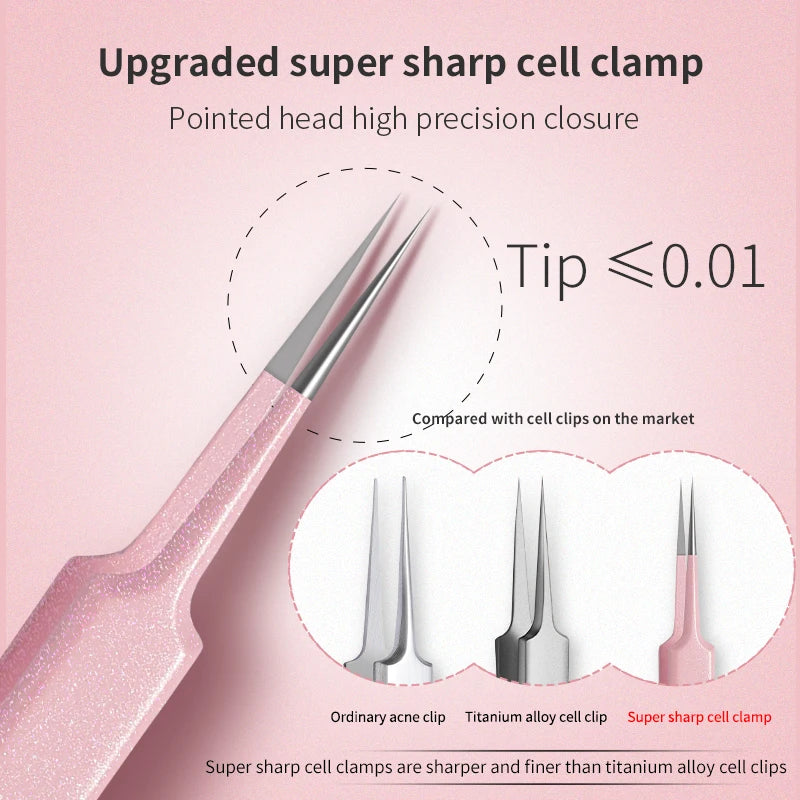 Facial Acne & Blackhead Remover Beauty Set Pimple Extractor Kit