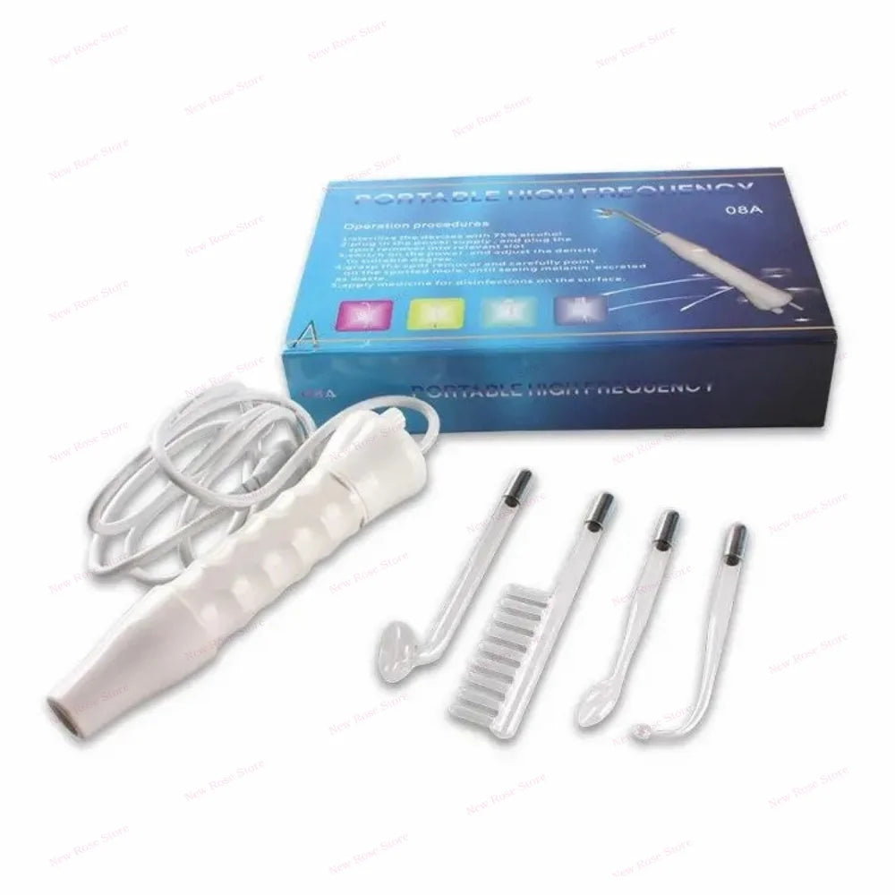 High Frequency Facial  Massage Wand Home Use Skincare Device High Frequency Beauty Care Machine