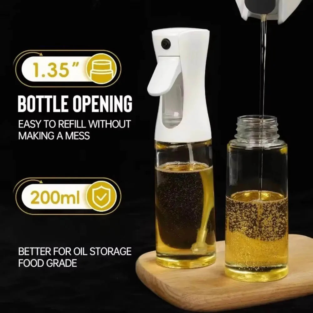 Oil Spray for Cooking - Olive Oil Dispenser Bottle Sprayer Mist-Reusable Food Grade Oil Vinegar,Spray Bottle Kitchen Accessories