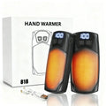 Hand Warmers 2000mAh*2 Rechargeable 2 Pack Electric Handwarmers Hand Warmer Heater Christmas Outdoors Hunting Golf Camping