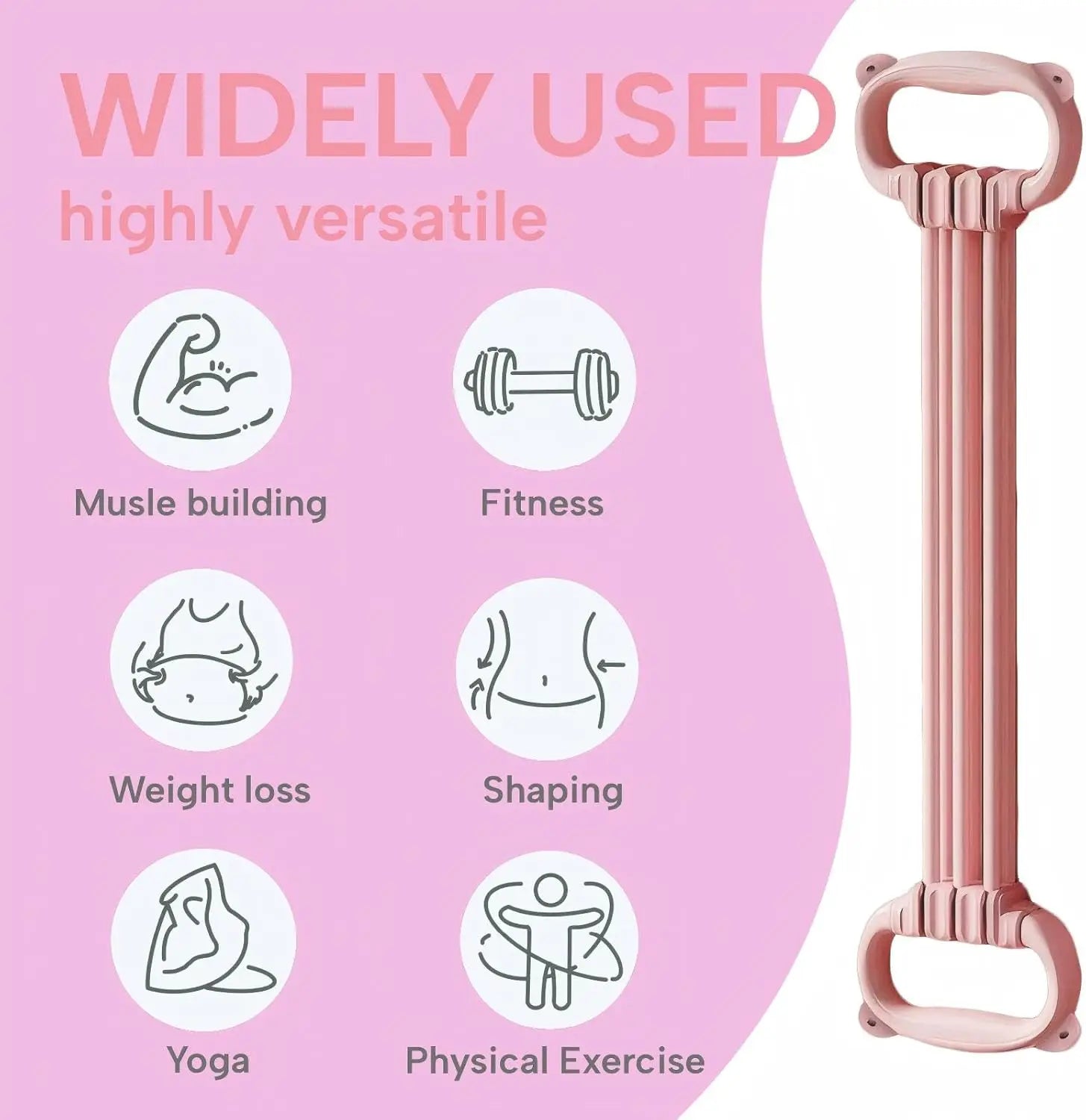Stretch Strap Yoga 6 Ropes Adjusted Tensioner Yoga Tool Open Back Practice Shoulder Yoga Stretching Belt Elastic Stretch Band