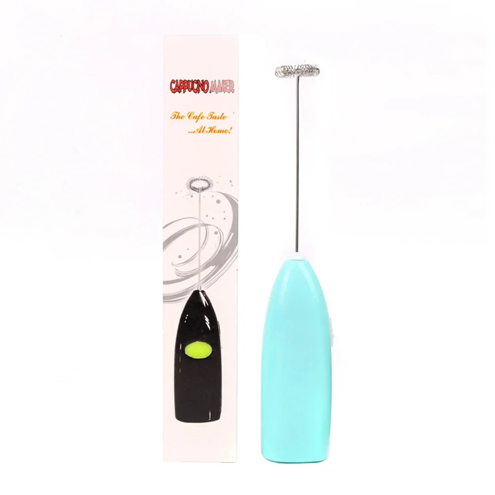 Electric Milk Frother Egg Beater Mini Kitchen Blender Milk Foam Machine Whisk Cream Blender Milk Foamer Home and Kitchen Tools