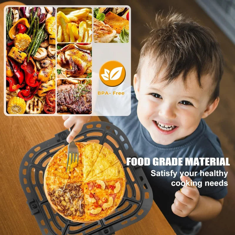 Air Fryer Accessories Instant Pot Airfryer Vortex 23*24 CM Fryer Iron Sheet Divider